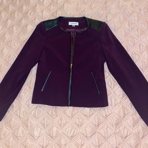 Calvin Klein Purple Blazer